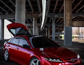 马自达6轿跑改装案例,马自达6改装视频大全