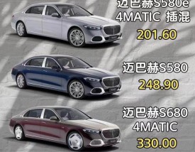 迈巴赫与奔驰的区别 9000万迈巴赫高清图片