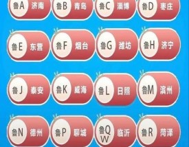 鲁车牌号字母是哪里的／鲁车牌字母代表城市怎么排的