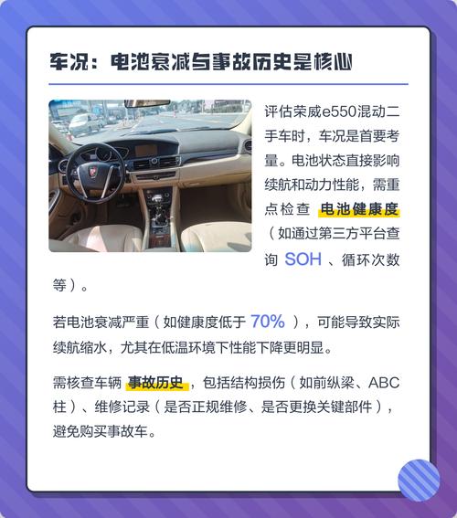 荣威e550混动版二手太坑,荣威e550混动二手车能买吗