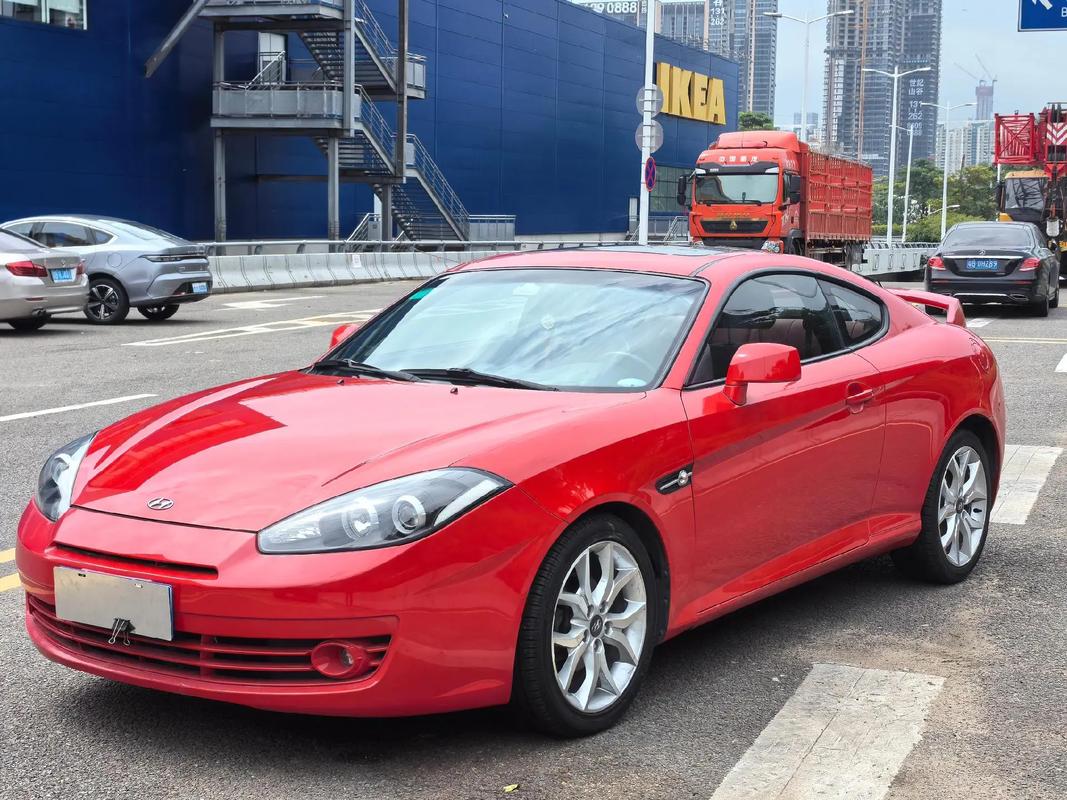 现代酷派跑车图片 跑车图片高清图